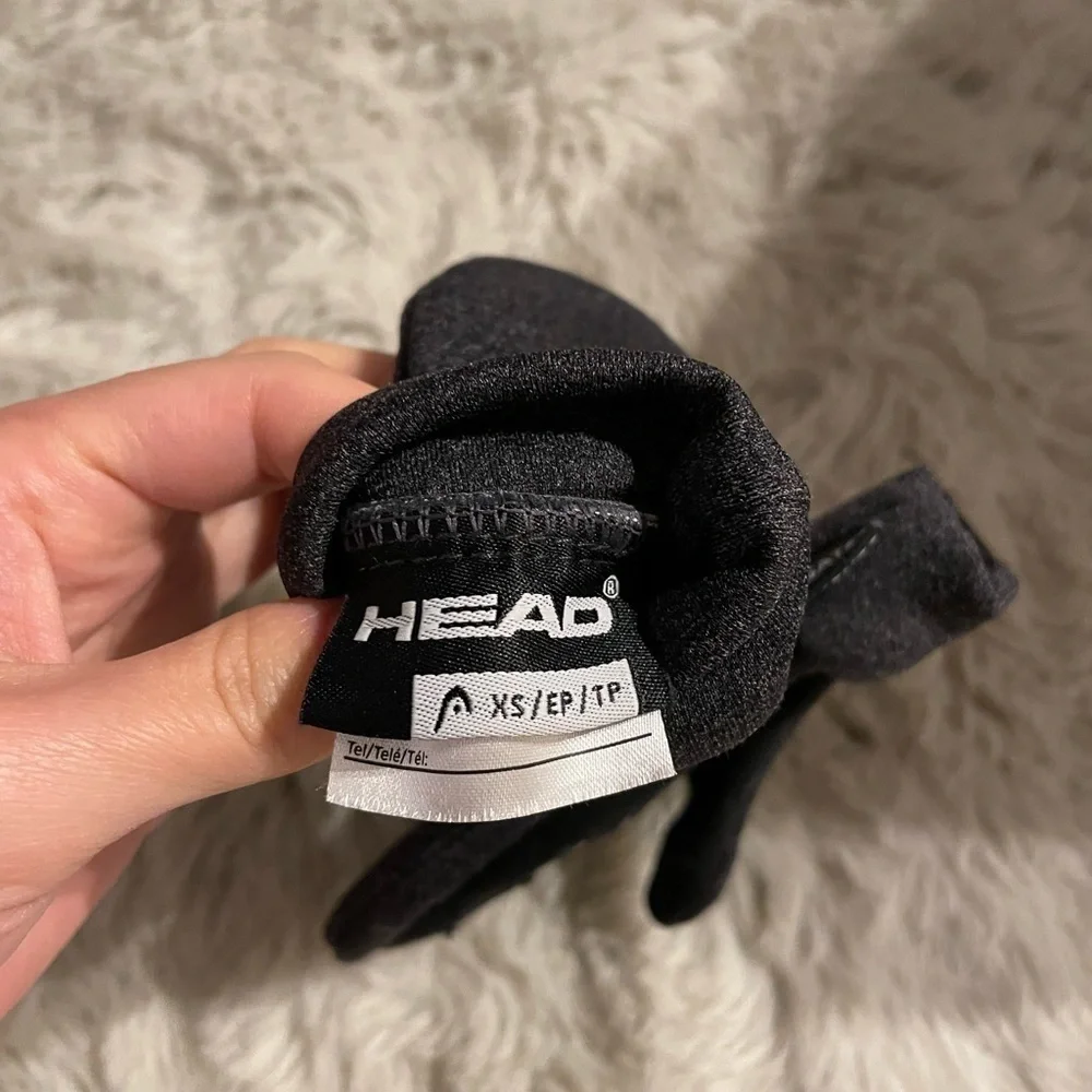 Head Sensatec Gray Baby Mittens XS
